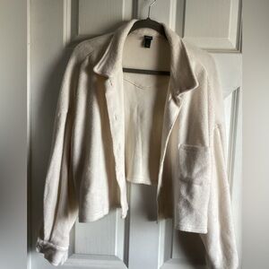 Wild Fable Cream cropped Jacket szXL